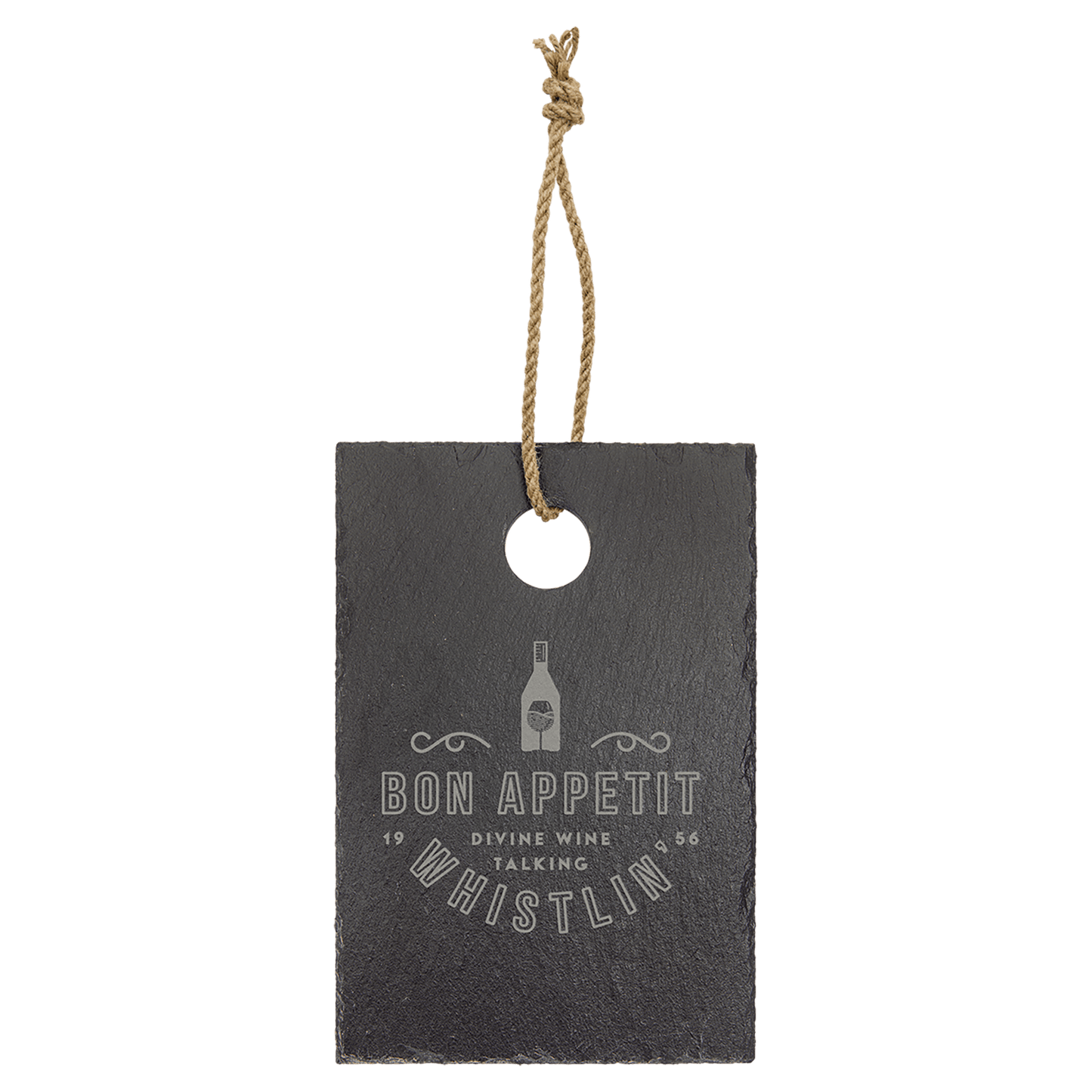 Rectangle Slate Cutting Board with Hanger String