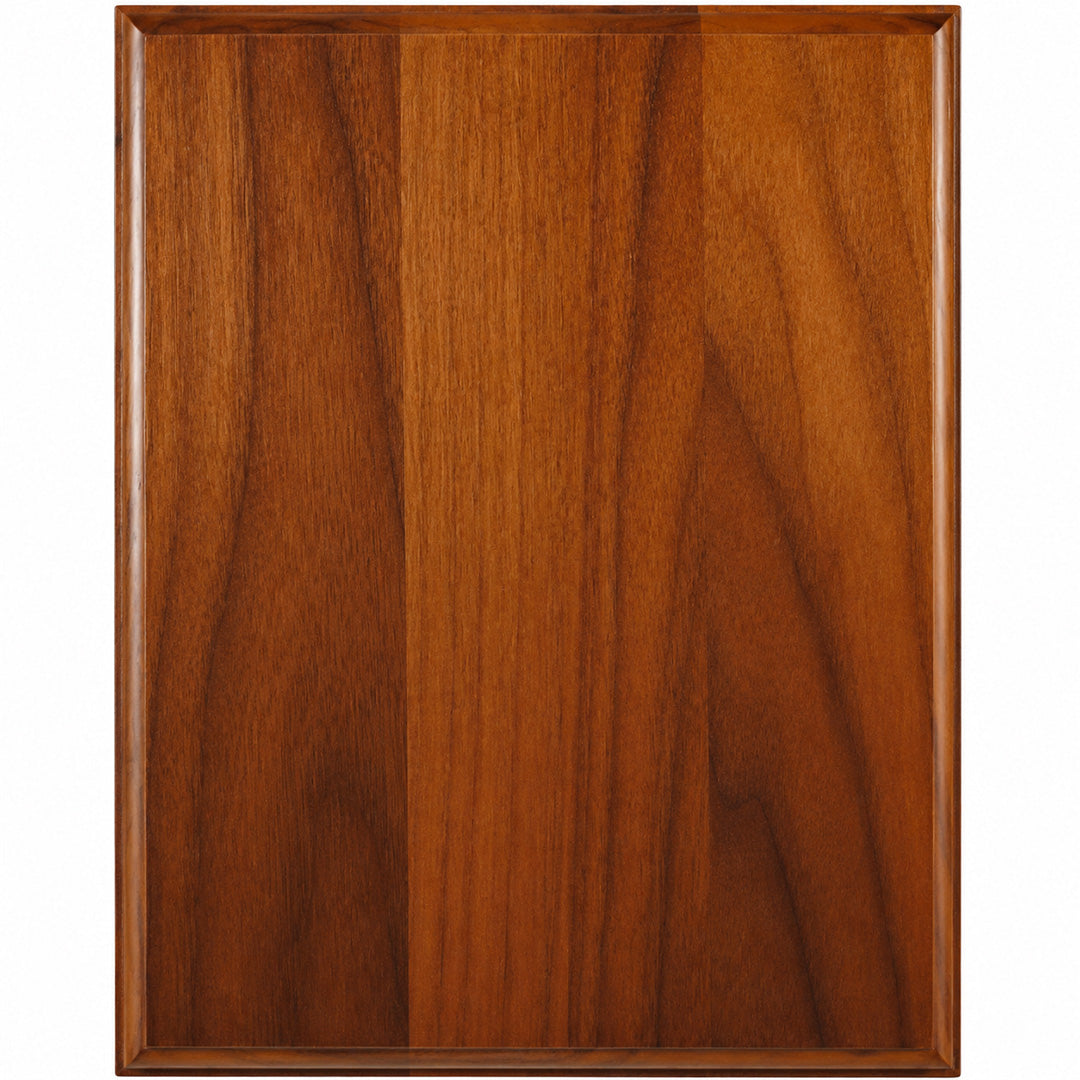 Step-Edge Genuine Walnut Plaque