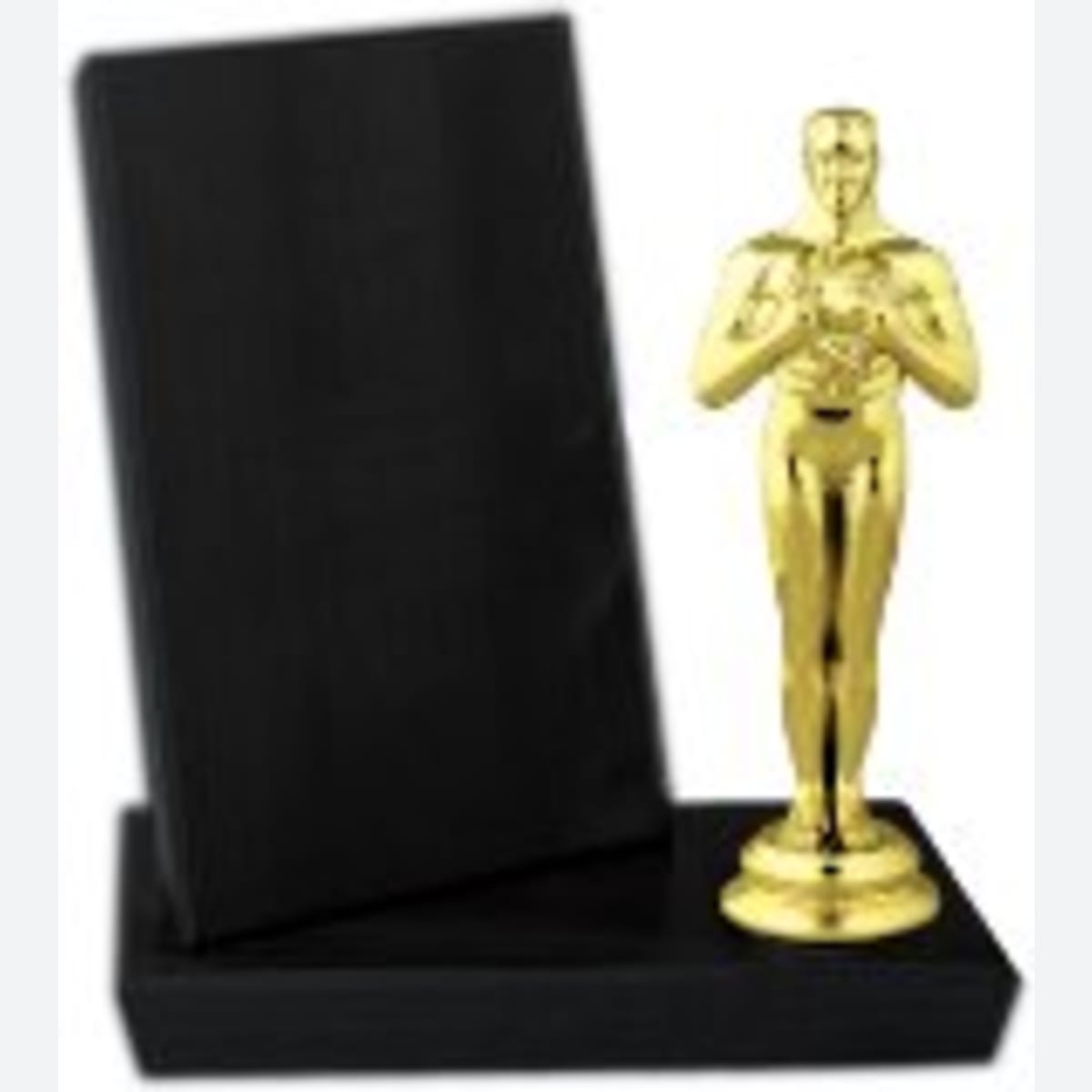 Value Black Finish Standup Plaque