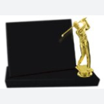 Value Black Finish Standup Plaque
