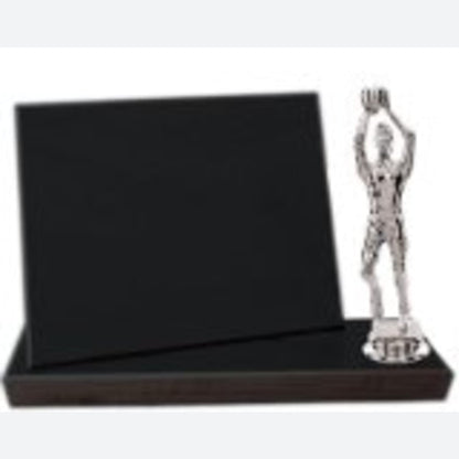 Value Black Finish Standup Plaque