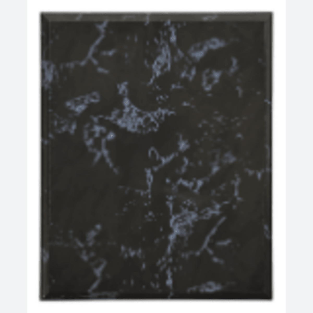 Value Black Marble Finish Plaque