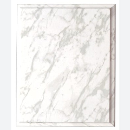 White Marble Finish Plaque