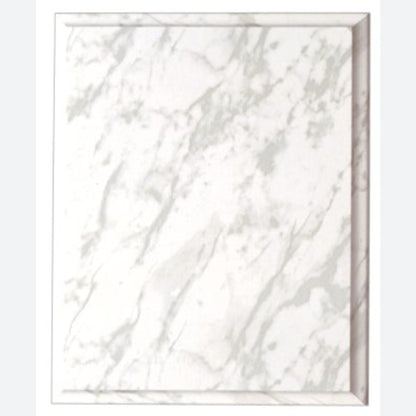 White Marble Finish Plaque