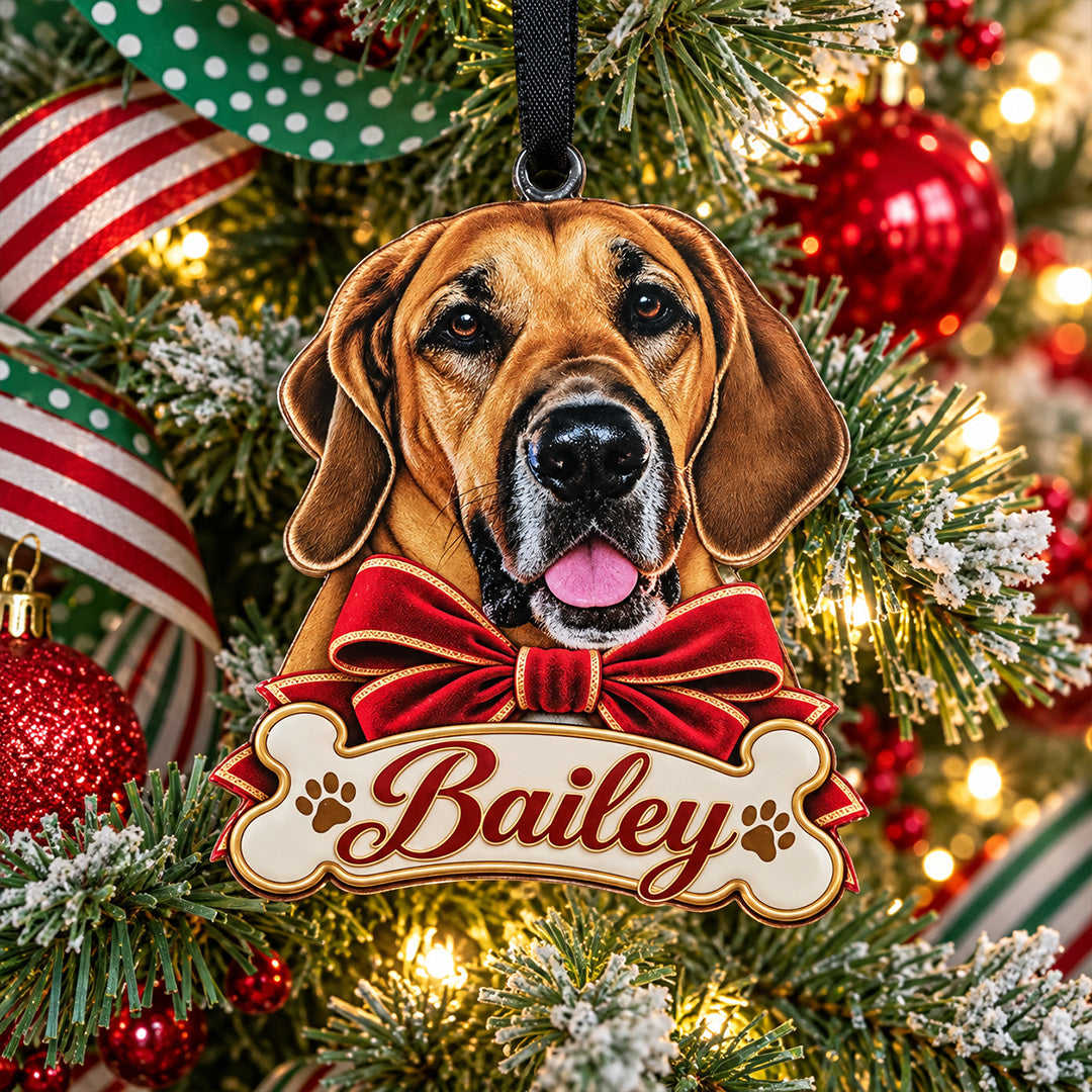 Custom Dog Ornament