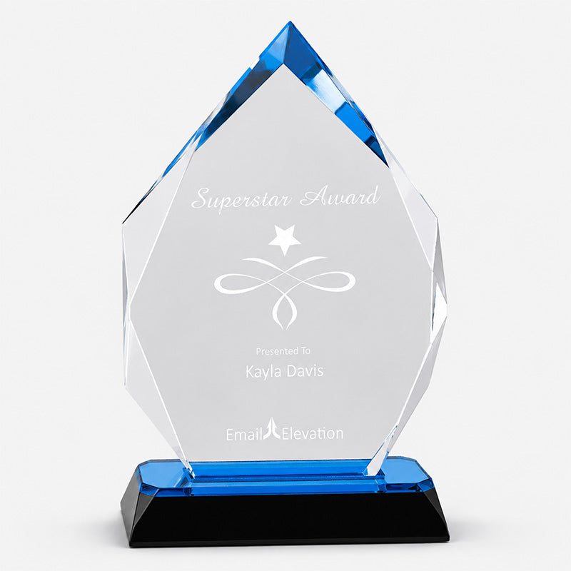 Diamond Corner Impress Acrylic Award