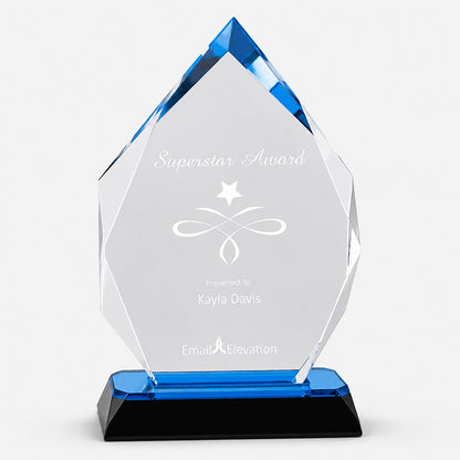 Diamond Corner Impress Acrylic Award