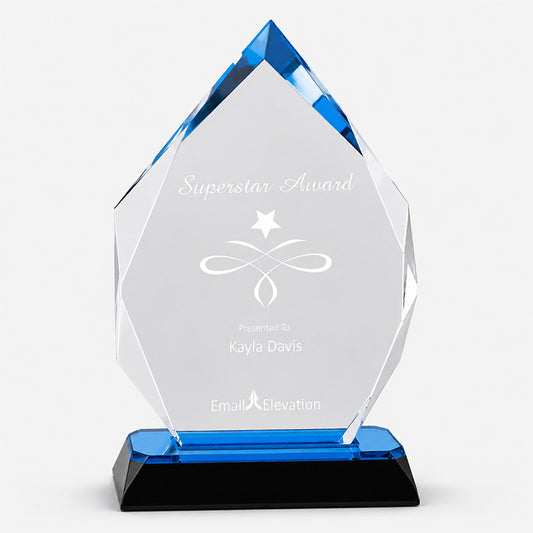 Diamond Corner Impress Acrylic Award