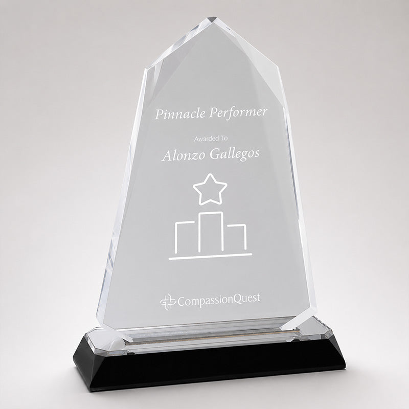 Halo Diamond Corner Base Impress Acrylic Award