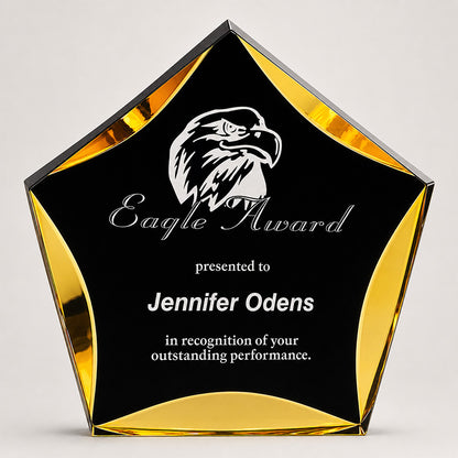 Luminary Star Acrylic Award