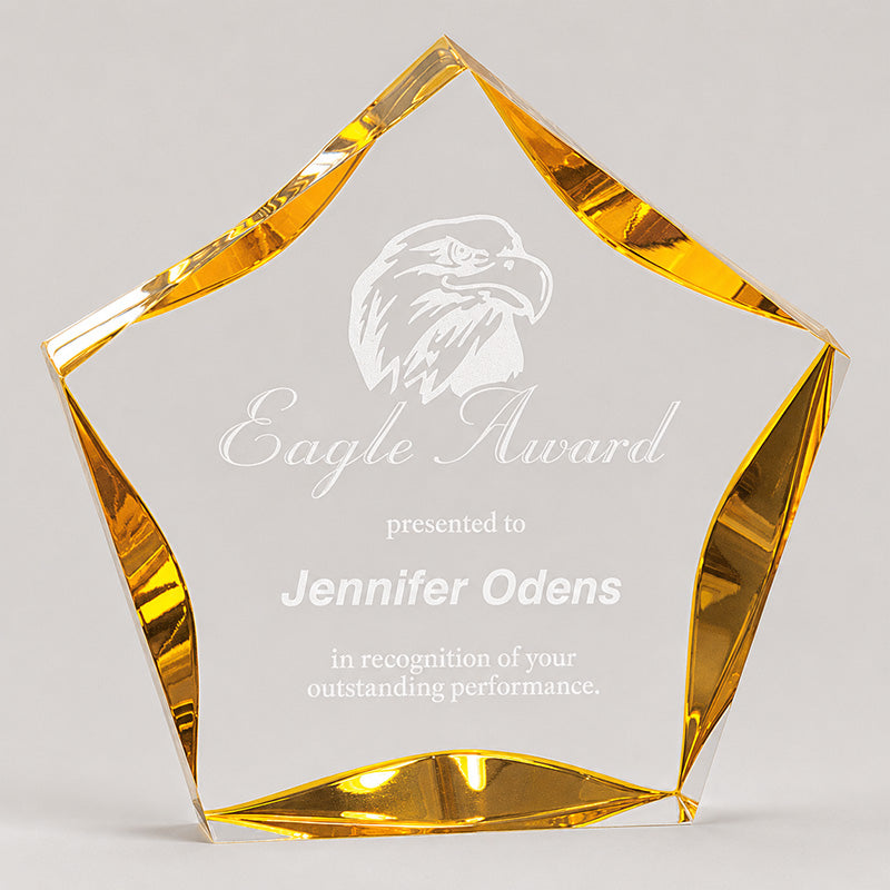 Luminary Star Acrylic Award