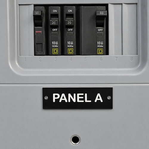 Custom Engraved Phenolic Meter Tags