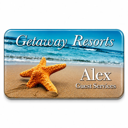 Name Badge - FRP Full Color