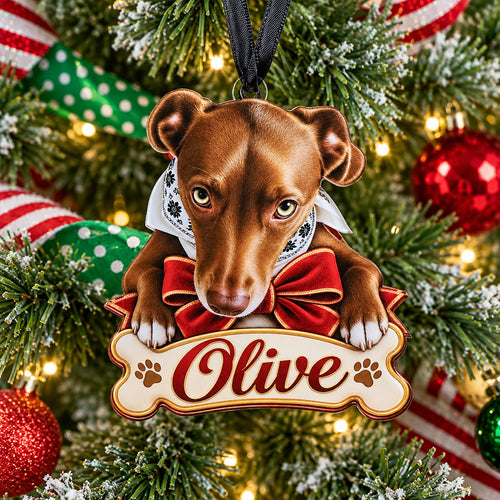 Custom Dog Ornament