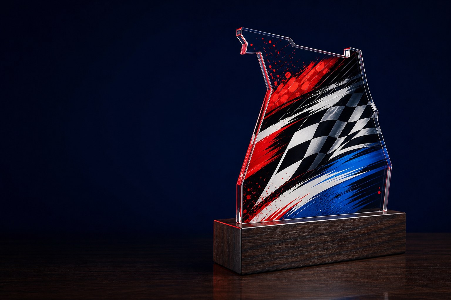 Custom acrylic award